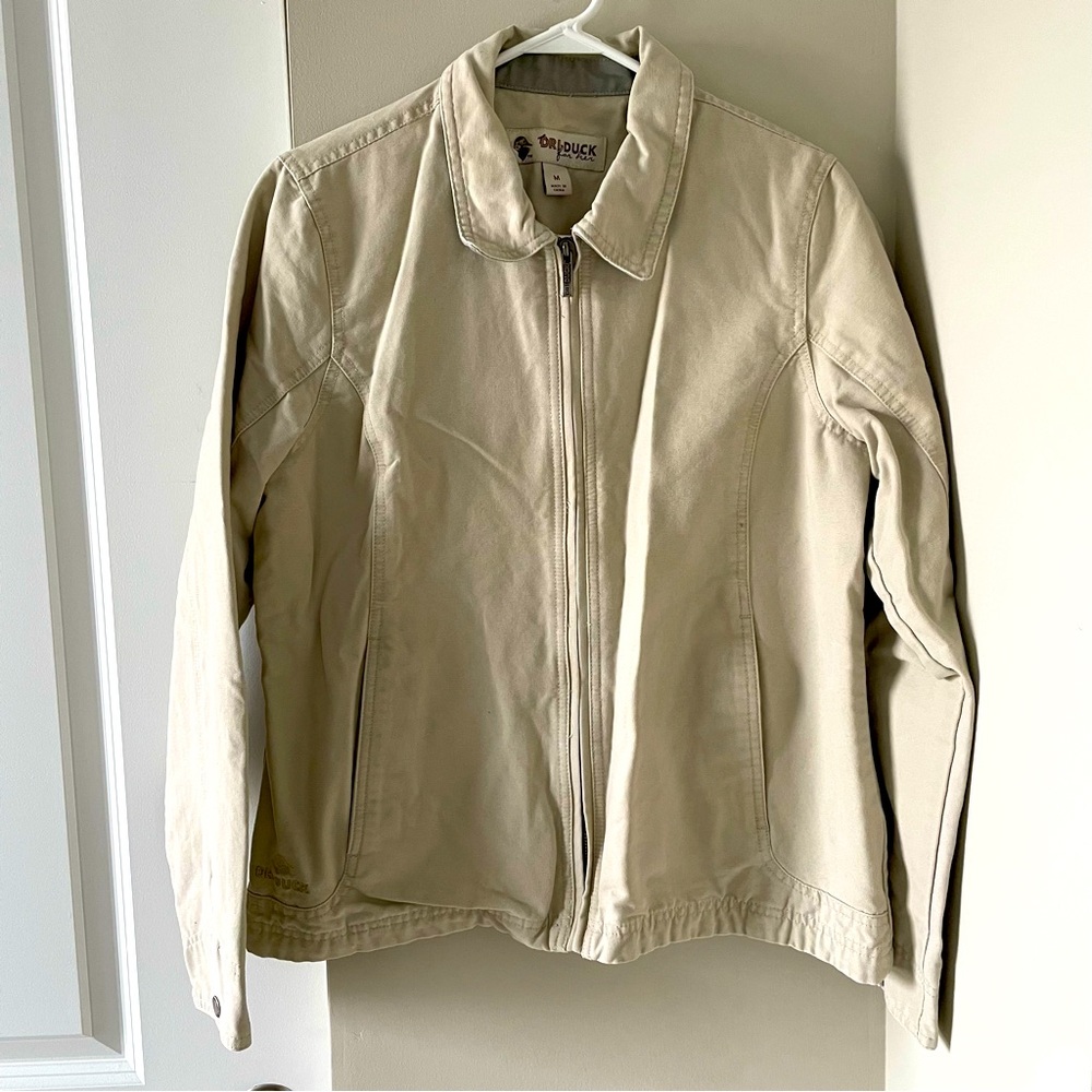 Dri duck for her tan zip up jacket
